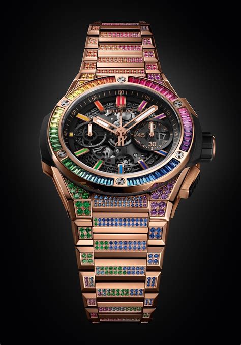 hublot rainbow|hublot big bang rainbow.